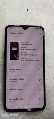 OnePlus 6T 8 GB/128 GB