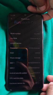 Vivo Y12 3 GB/64 GB 3