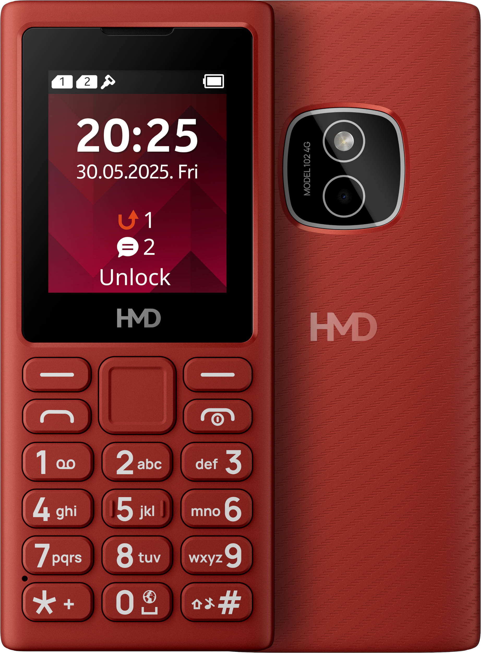 HMD 102 4G Font