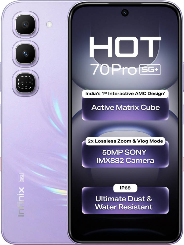 Infinix Hot 70 Pro 5G Font