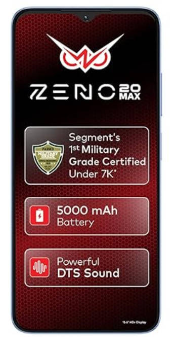 Itel Zeno 20 Max Font