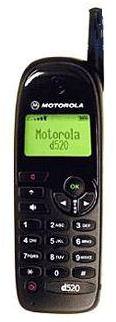 Motorola D520 Font