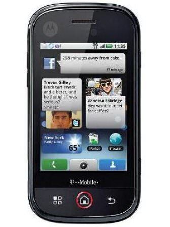 Motorola DEXT MB220 CLIQ Font