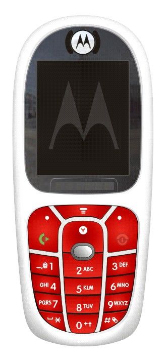 Motorola E375 Font