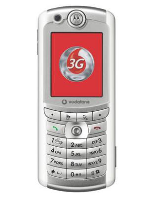 Motorola E770V Font