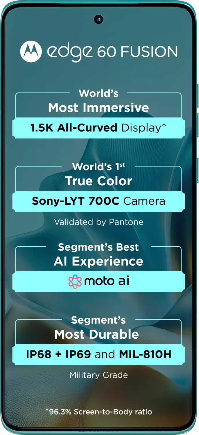 Motorola Edge 60 Fusion