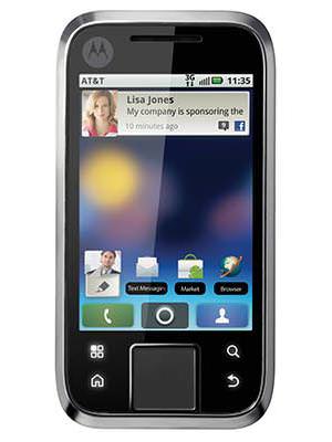 Motorola FLIPSIDE MB508 Font