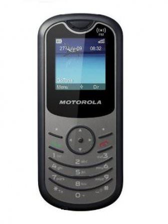Motorola WX180 Font