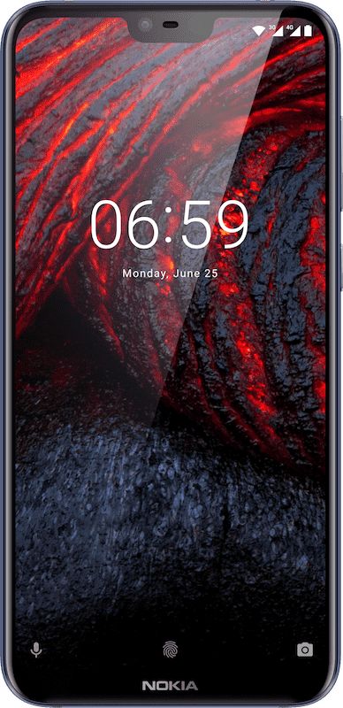 Nokia 6.1 Plus (X6) Font