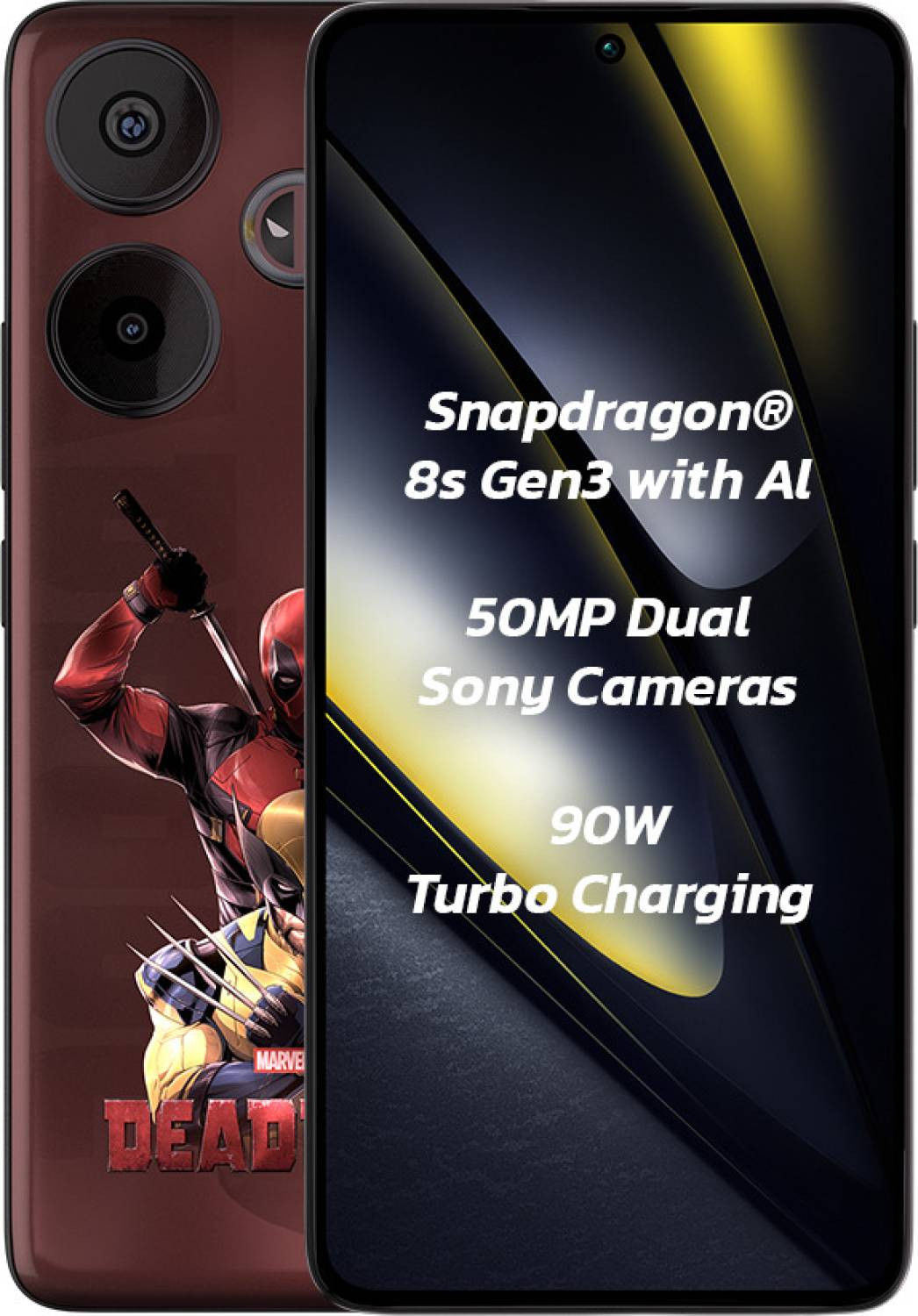 Poco F6 Deadpool Edition