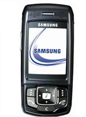 Samsung D510 Font