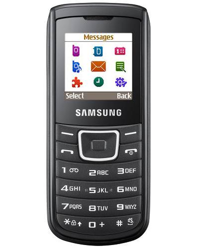 Samsung E1100 Font