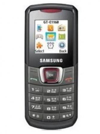 Samsung E1160 Font