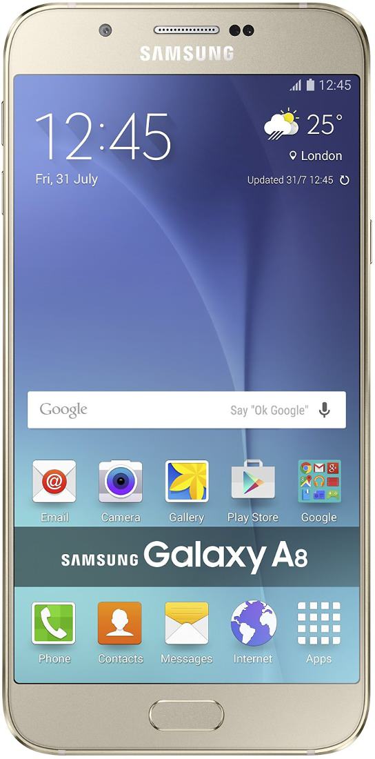 Samsung Galaxy A8 Font