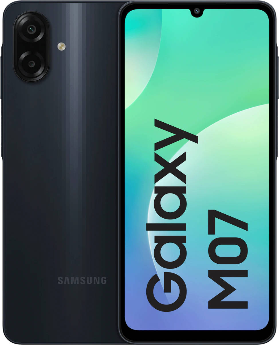 Samsung Galaxy M07 4G Front Samsung Galaxy M07 4G Font