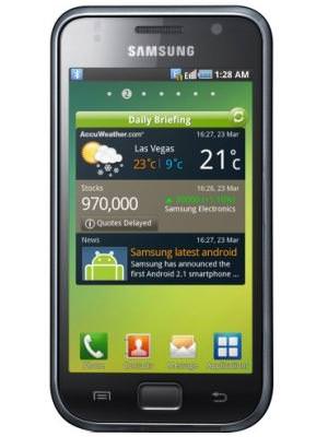 Samsung Galaxy S I9000 Font