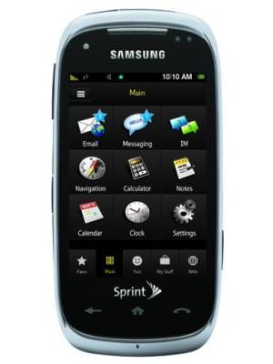 Samsung Instinct HD SPH-M850 Font