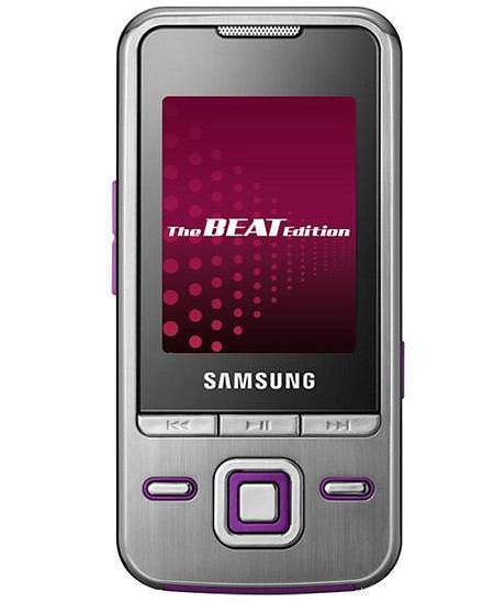 Samsung M3200 Beat s Font