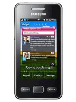 Samsung Star II S5263 Font