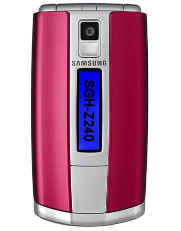 Samsung Z240 Font