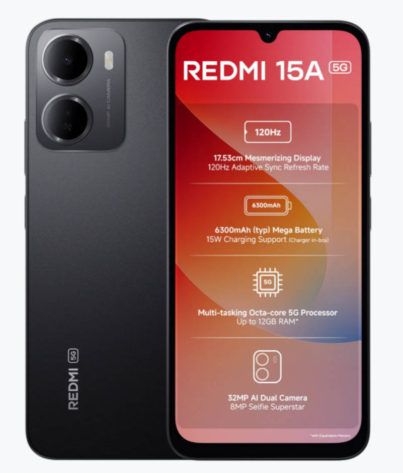 Xiaomi Redmi 15A 5G Font