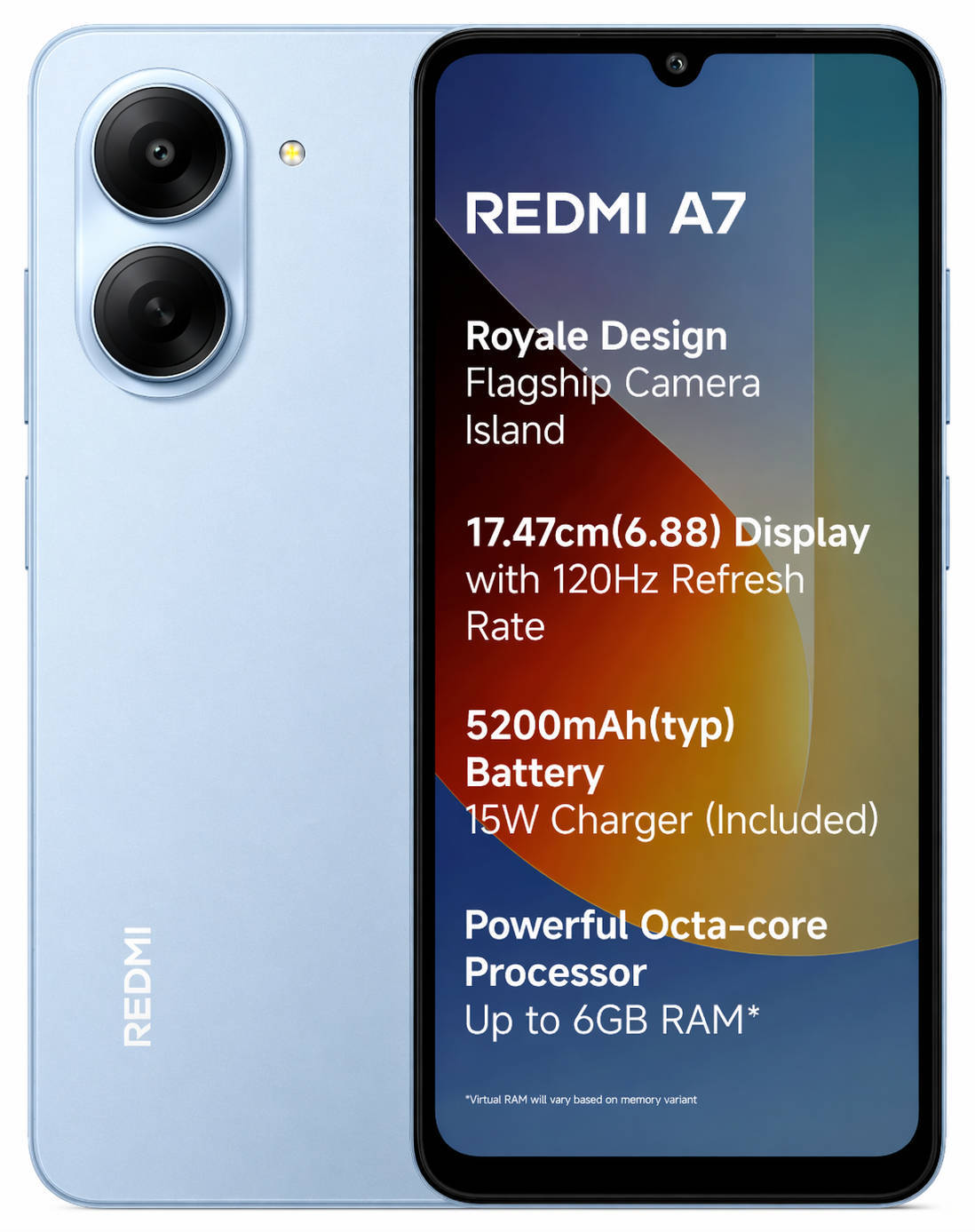 Xiaomi Redmi A7 4G Font