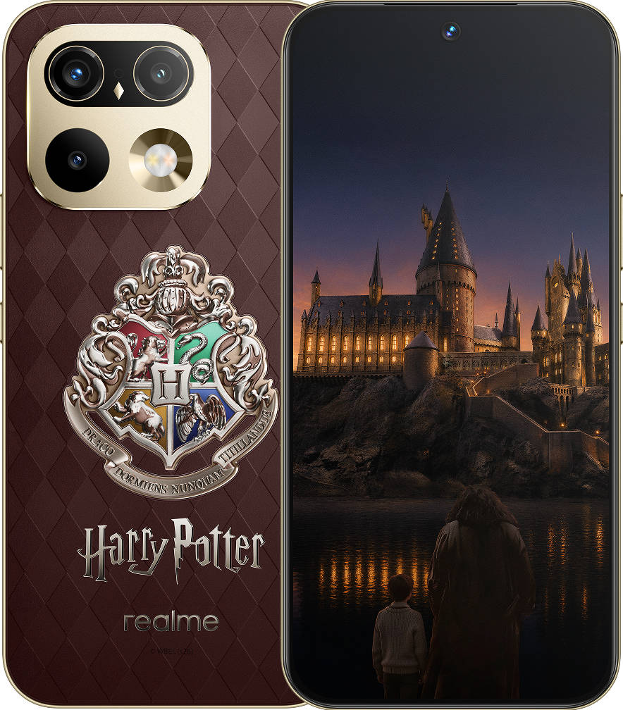 Realme 16 Pro Harry Potter Edition Front Realme 16 Pro Harry Potter Edition Font