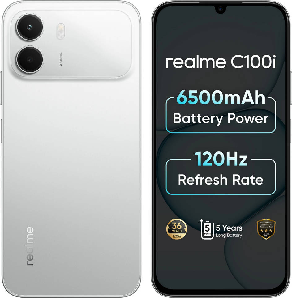 Realme C100i 4G Front Realme C100i 4G Font