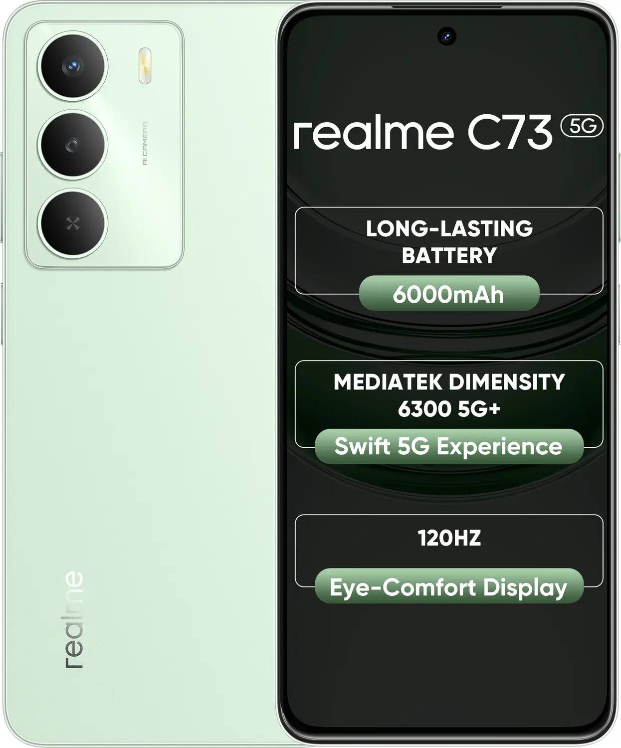 Realme C73 Font