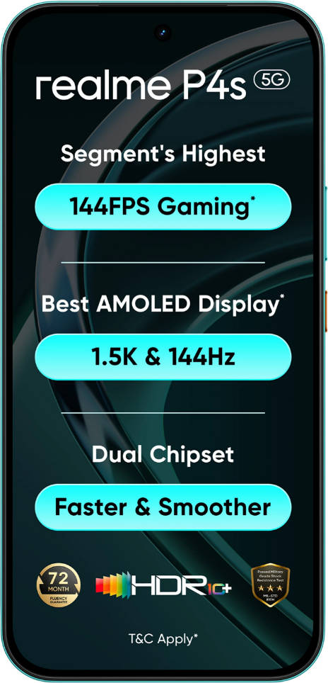 Realme P4s 5G